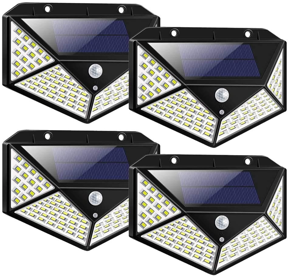 Solar wall light installation steps