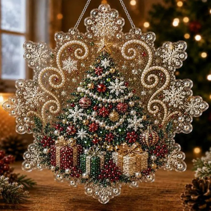 🎅Early Christmas Gift 50% OFF🎄Christmas Diamond Art Hanging Kit