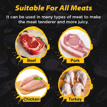 🔥Last Day Buy 1 Get 1 Free $9.99 Each🔥Stainless Steel Meat Tenderizer Needle 21 Pin Steak BBQ Kitchen Cooking Tool