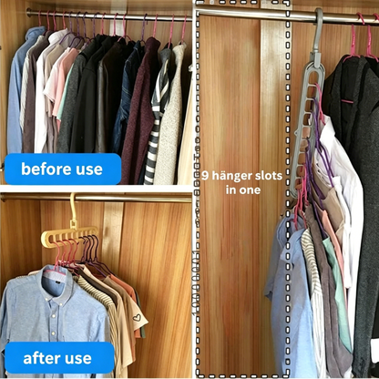 🔥LAST DAY - BUY 4 GET 4 FREE JUST $4.12 EACH SmartHanger Pro -The smart solution for wardrobes