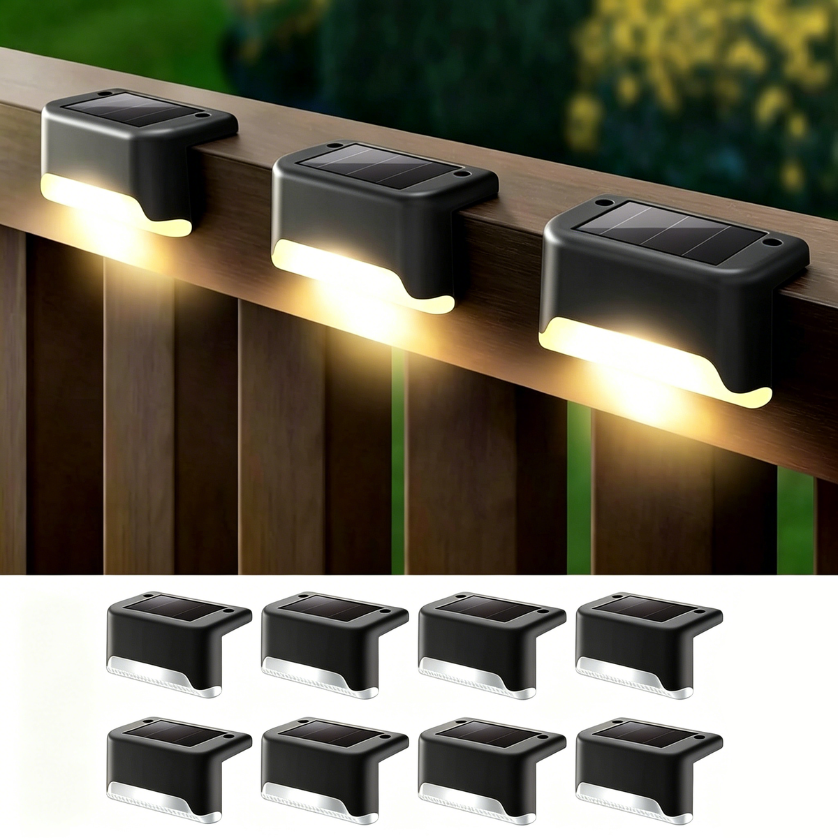 ✨ Transform Your Yard-BUY 4 GET 4 FREE-$4.5 EACH🎁Solar Deck Lights Outdoor