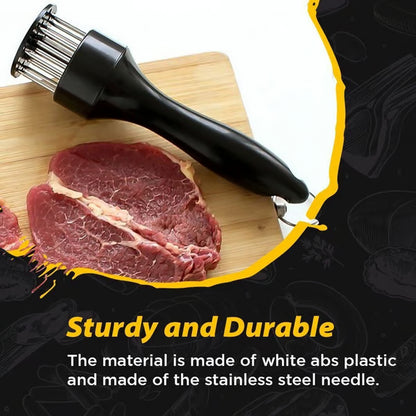 🔥Last Day Buy 1 Get 1 Free $9.99 Each🔥Stainless Steel Meat Tenderizer Needle 21 Pin Steak BBQ Kitchen Cooking Tool