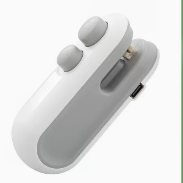 Buy 1 Get 1 Free 🔥 2-in-1 Mini Bag Sealer ✨ Rechargeable Snack Sealer with Built-In Cutter