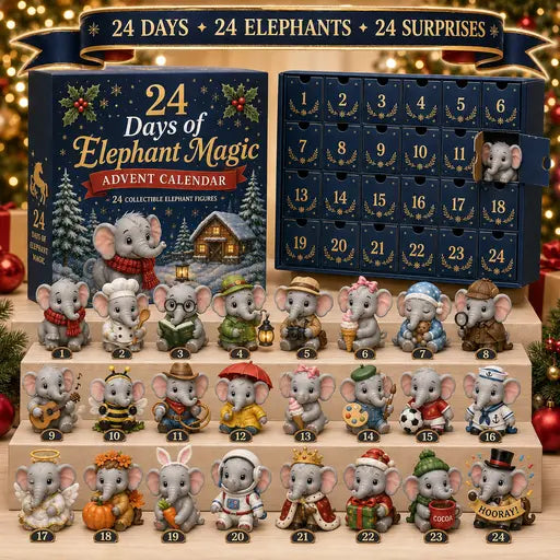 🐮Last Day 50% OFF💥 24 Days of Highland Cow Advent Calendar