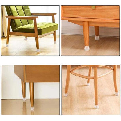 🏠 Spring Refresh: Buy 12 Get 12 FREE — Only CAD $1.75 EA! 🎁 Silicone Chair Leg Protectors