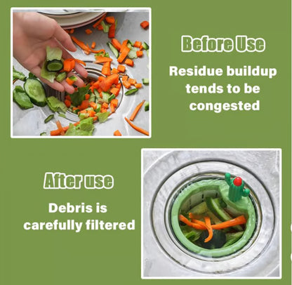 🔥Last Day BUY 2 GET 1 FREE Each $ 8.63 🔥Cactus Kitchen Automatic Dumping Sink Filter