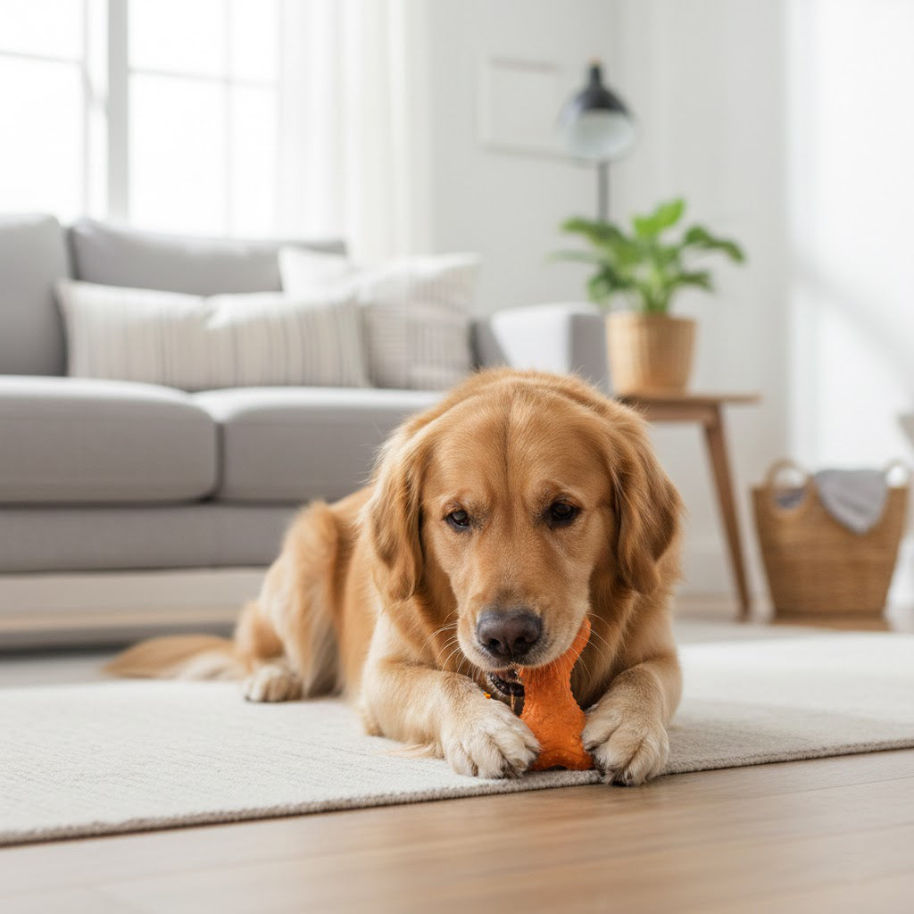 Bone-Shaped Dental Chew Toy