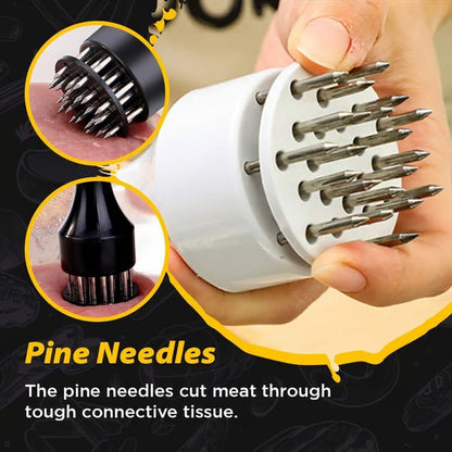 🔥Last Day Buy 1 Get 1 Free $9.99 Each🔥Stainless Steel Meat Tenderizer Needle 21 Pin Steak BBQ Kitchen Cooking Tool