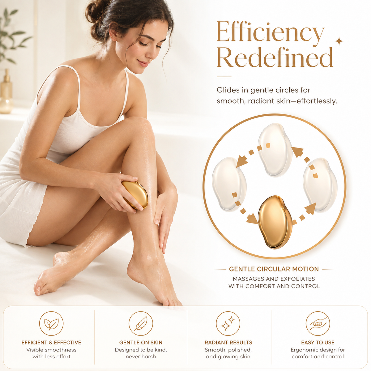 🔥LAST DAY -BUY 3 GET 3 FREE-$7.49 EACH🎁✨ Crystal Hair Eraser – Reusable Hair Removal & Exfoliation
