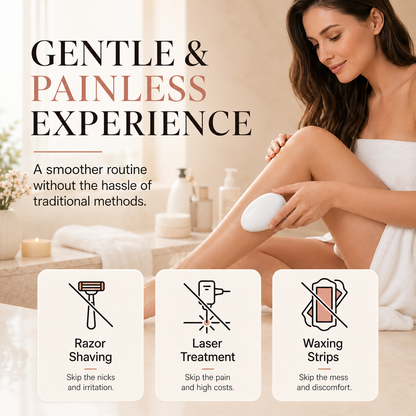 🔥LAST DAY -BUY 3 GET 3 FREE-$7.49 EACH🎁✨ Crystal Hair Eraser – Reusable Hair Removal & Exfoliation