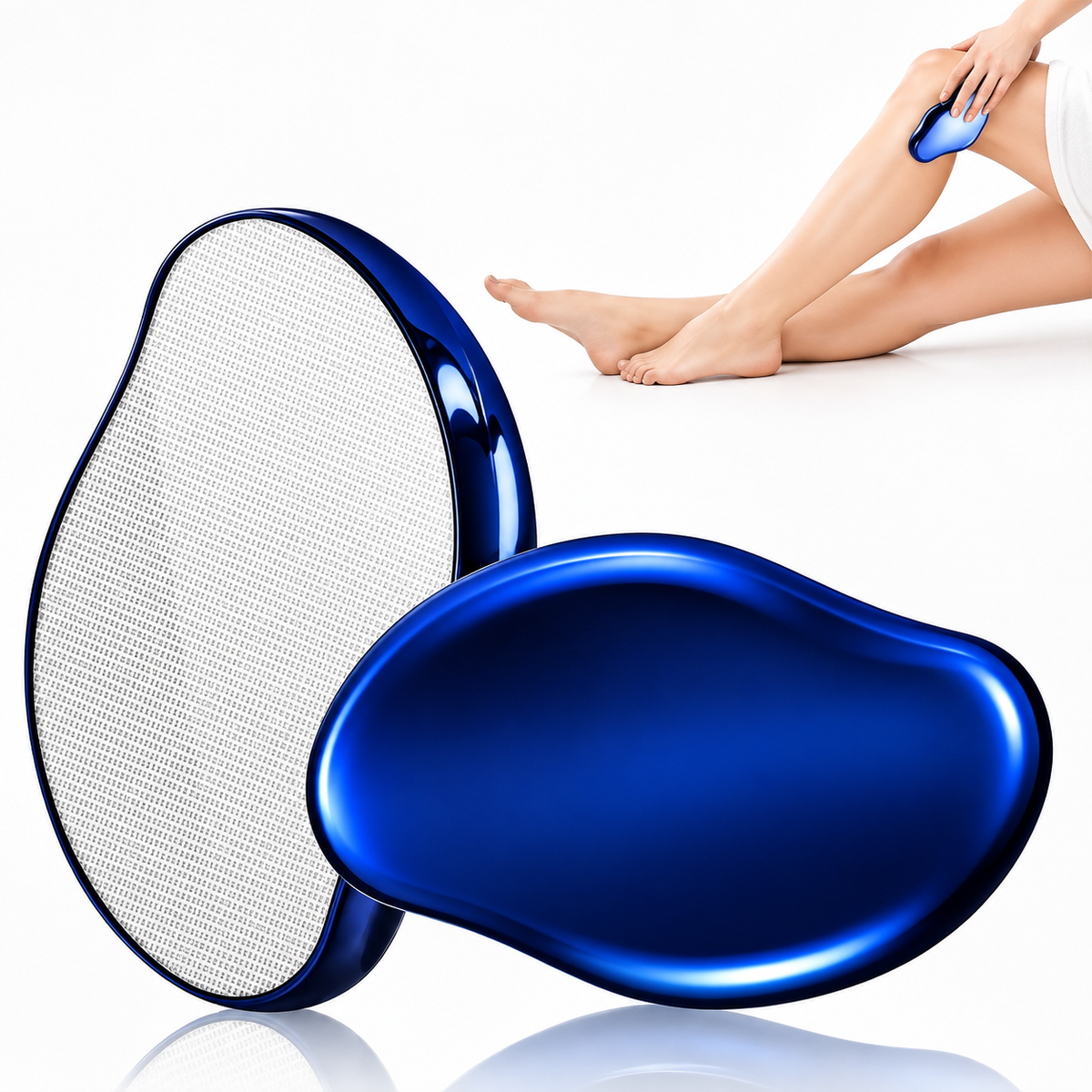 🔥LAST DAY -BUY 3 GET 3 FREE-$7.49 EACH🎁✨ Crystal Hair Eraser – Reusable Hair Removal & Exfoliation