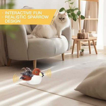 🔥Last Day Buy 1 Get 1 Free $14.59 Each🔥Interactive Chirping Bird Cat Toy