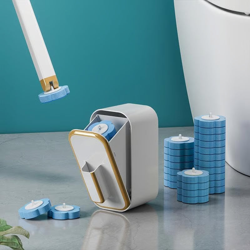 🔥Buy more save more🔥🚽 Wall-Mounted Disposable Toilet Brush Set – Clean Smarter, Not Harder