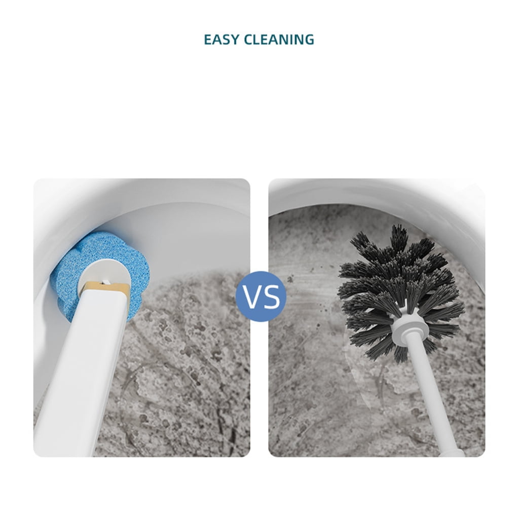 🔥Buy more save more🔥🚽 Wall-Mounted Disposable Toilet Brush Set – Clean Smarter, Not Harder