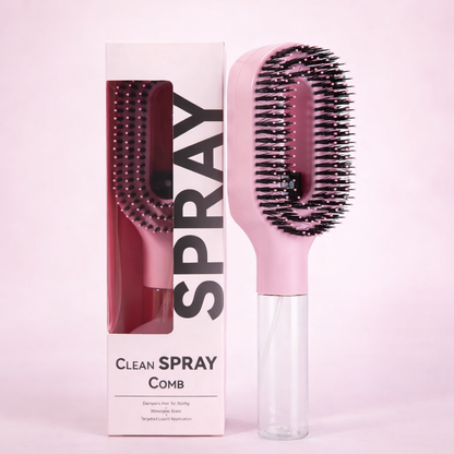 🔥Last day: Buy Two For $18.49 Each! 2 in 1 Sprayer Comb Detangling  Hair brush