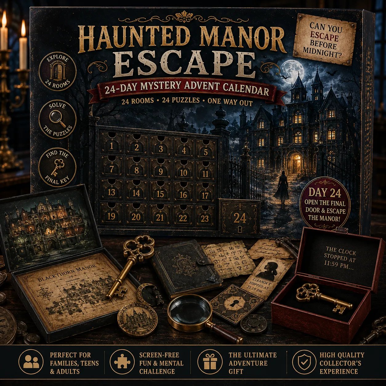 🏰 Haunted Manor