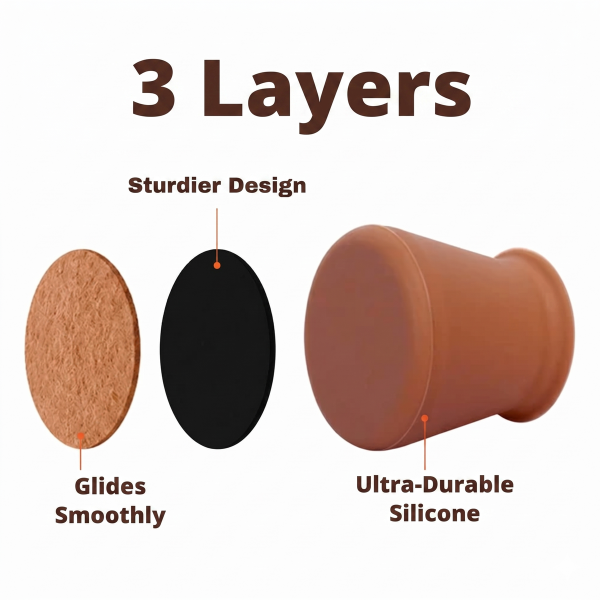 🏠 Spring Refresh: Buy 12 Get 12 FREE — Only CAD $1.75 EA! 🎁 Silicone Chair Leg Protectors