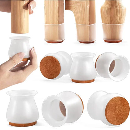 🏠 Spring Refresh: Buy 12 Get 12 FREE — Only CAD $1.75 EA! 🎁 Silicone Chair Leg Protectors