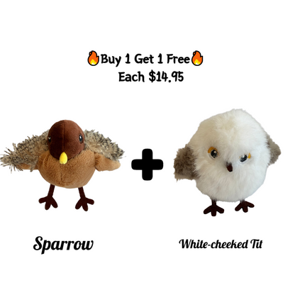 🔥Last Day Buy 1 Get 1 Free $14.59 Each🔥Interactive Chirping Bird Cat Toy