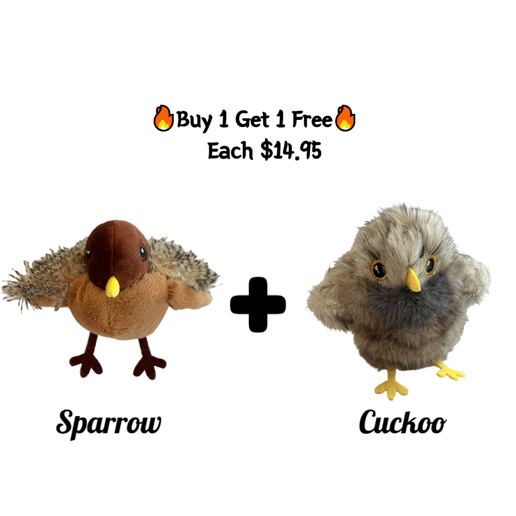 🔥Last Day Buy 1 Get 1 Free $14.59 Each🔥Interactive Chirping Bird Cat Toy