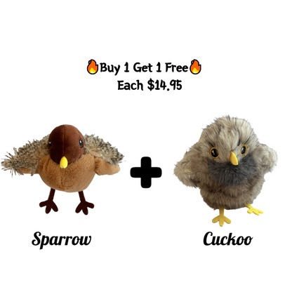 🔥Last Day Buy 1 Get 1 Free $14.59 Each🔥Interactive Chirping Bird Cat Toy