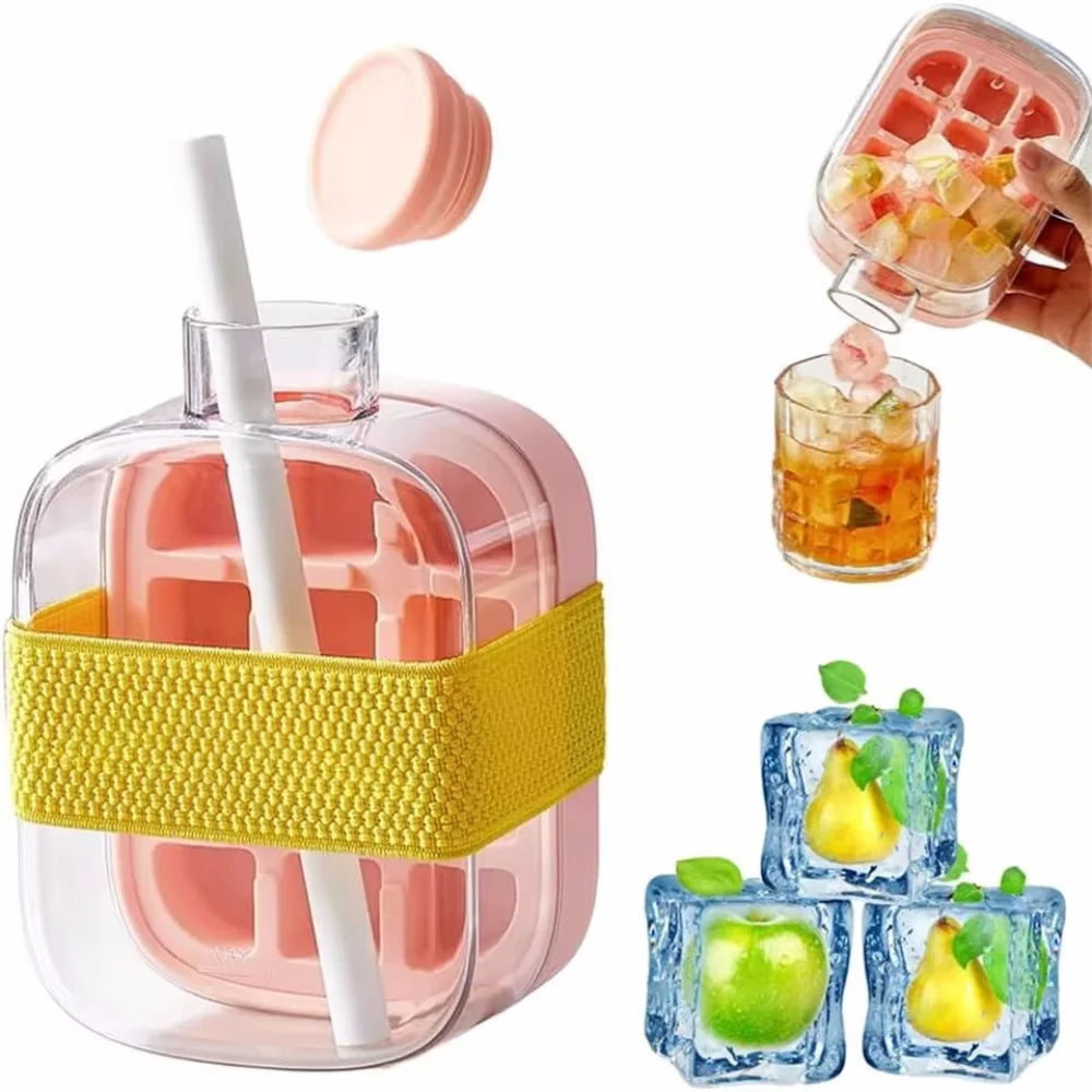 🔥Last-day special: 50% off Portable 2-in-1 Ice Maker & Water Bottle