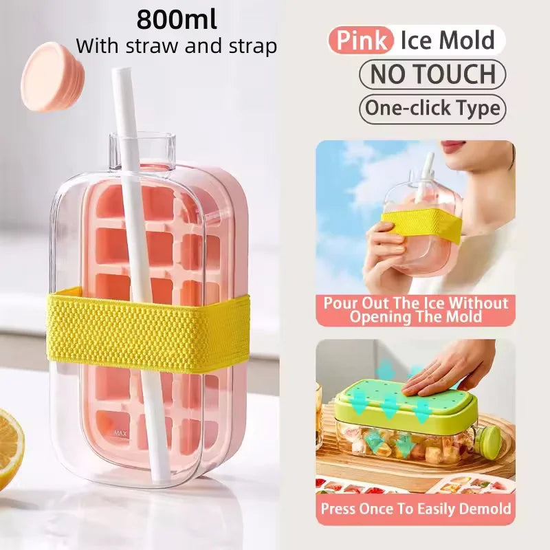 🔥Last-day special: 50% off Portable 2-in-1 Ice Maker & Water Bottle