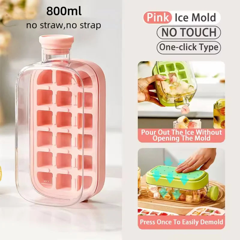 🔥Last-day special: 50% off Portable 2-in-1 Ice Maker & Water Bottle