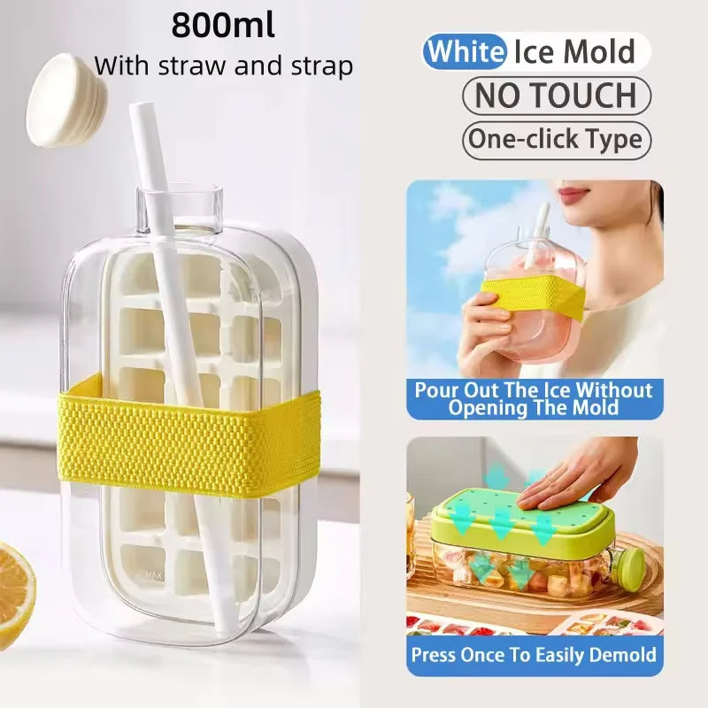 🔥Last-day special: 50% off Portable 2-in-1 Ice Maker & Water Bottle