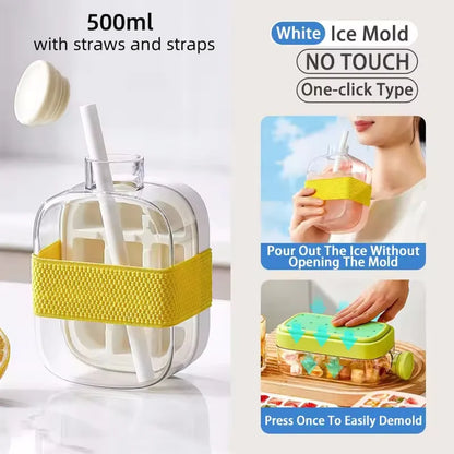 🔥Last-day special: 50% off Portable 2-in-1 Ice Maker & Water Bottle