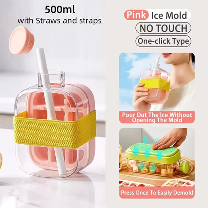 🔥Last-day special: 50% off Portable 2-in-1 Ice Maker & Water Bottle