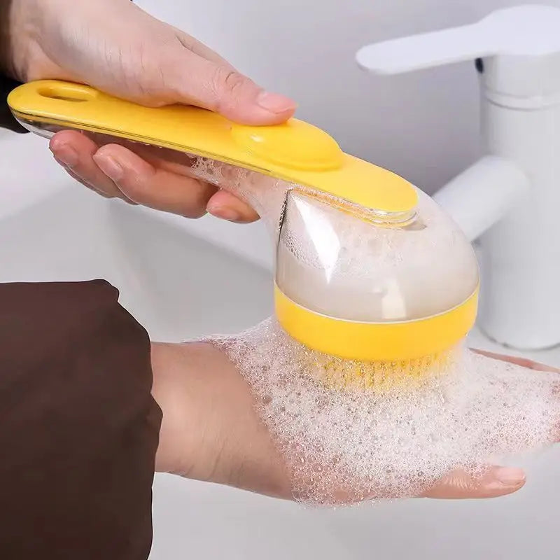🔥The Last Day: Buy 1 Get 1 FREE $12.49 EACH🔥 BARKVORA™ SoapyBrush – 2-in-1 Shampoo & Bath Brush for Pets