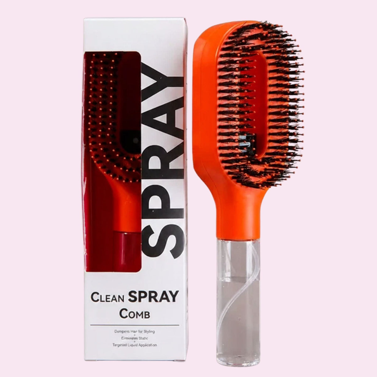 🔥Last day: Buy Two For $18.49 Each! 2 in 1 Sprayer Comb Detangling  Hair brush