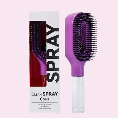 🔥Last day: Buy Two For $18.49 Each! 2 in 1 Sprayer Comb Detangling  Hair brush