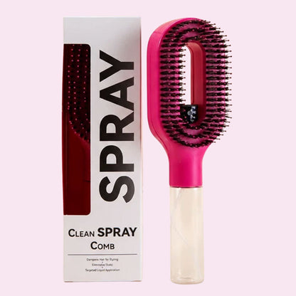 🔥Last day: Buy Two For $18.49 Each! 2 in 1 Sprayer Comb Detangling  Hair brush