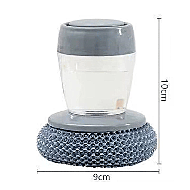 🔥Buy 1 Get 1 Free $8.99 Each🔥🧽 Comfort Grip Soap Dispensing Kitchen Scrub