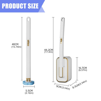 🔥Buy more save more🔥🚽 Wall-Mounted Disposable Toilet Brush Set – Clean Smarter, Not Harder