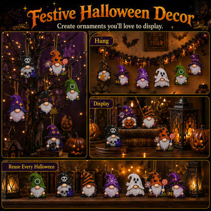 🎉Last Day 50% OFF💥 31 Days of Gnome Surprises Halloween Diamond Painting Advent Calendar