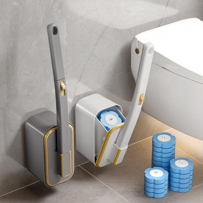 🔥Buy more save more🔥🚽 Wall-Mounted Disposable Toilet Brush Set – Clean Smarter, Not Harder