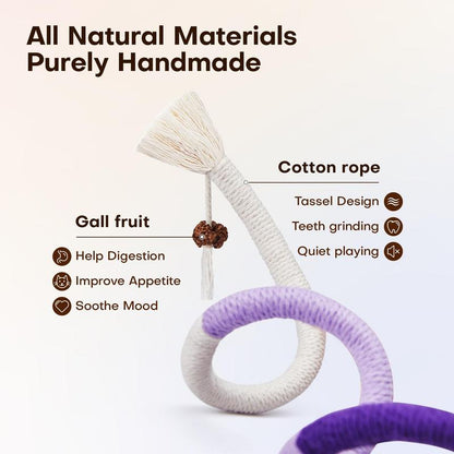 🔥Last Day Buy 1 Get 1 Free $5.95 Each🔥Organic Cotton Chew Rope Toys for Cats