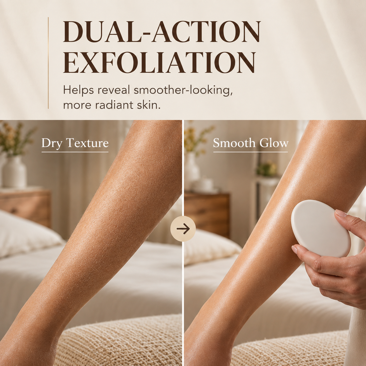 🔥LAST DAY -BUY 3 GET 3 FREE-$7.49 EACH🎁✨ Crystal Hair Eraser – Reusable Hair Removal & Exfoliation