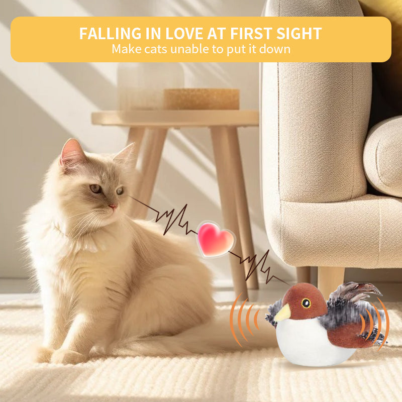 🔥Last Day Buy 1 Get 1 Free $14.59 Each🔥Interactive Chirping Bird Cat Toy