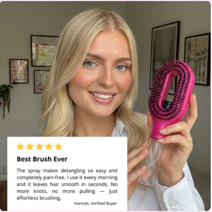 🔥Last day: Buy Two For $18.49 Each! 2 in 1 Sprayer Comb Detangling  Hair brush