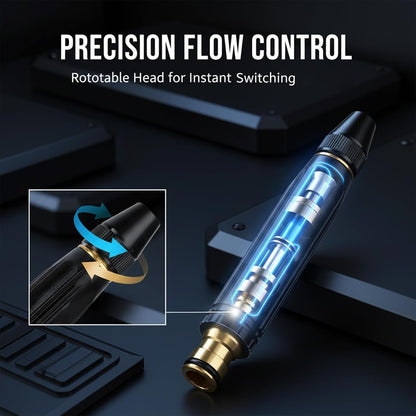 🔥LAST DAY -BUY 1 GET 1 FREE-$12.5 EACH🎁High Pressure Water Nozzle Spray Gun for Hose Pipes