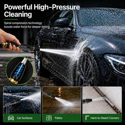 🔥LAST DAY -BUY 1 GET 1 FREE-$12.5 EACH🎁High Pressure Water Nozzle Spray Gun for Hose Pipes