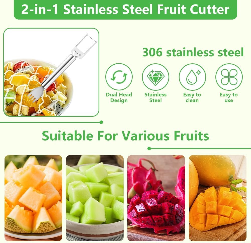 🍉SUMMER FLASH SALE: Buy 2 Get 2 FREE— $7.5EACH🎁2-in-1 Watermelon Cube Cutter