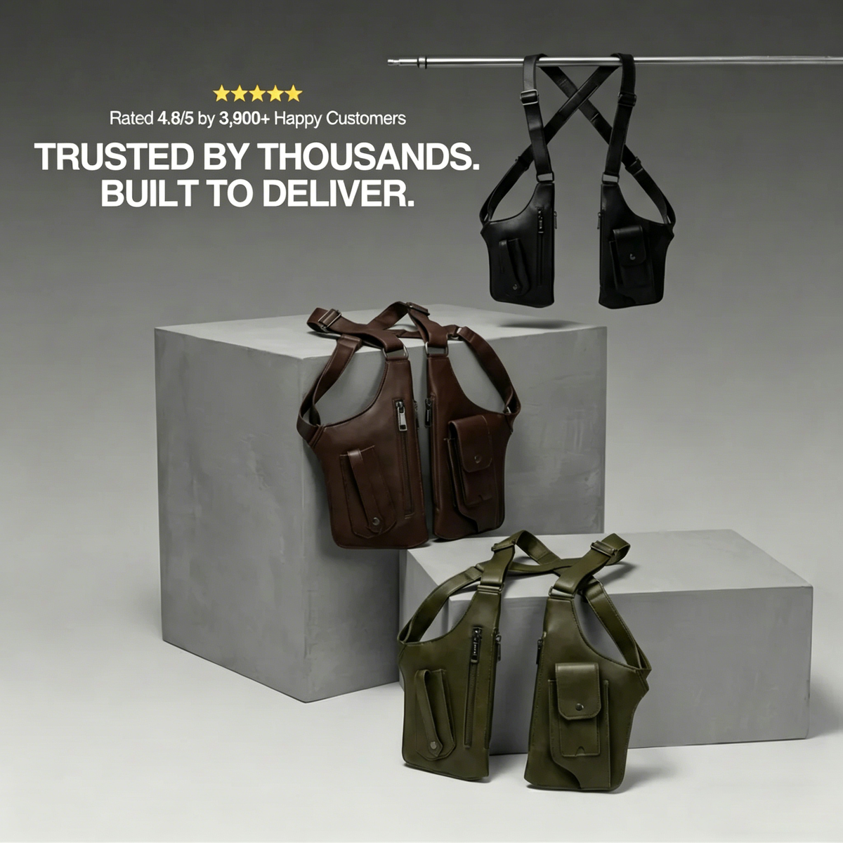 🔥LAST DAY - BUY 1 GET 1 FREE $34.99 EACH Premium Leather Shoulder Bag