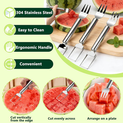 🍉SUMMER FLASH SALE: Buy 2 Get 2 FREE— $7.5EACH🎁2-in-1 Watermelon Cube Cutter
