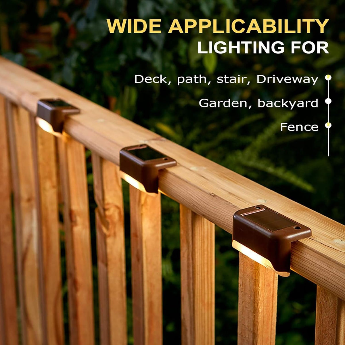 ✨ Transform Your Yard-BUY 4 GET 4 FREE-$4.5 EACH🎁Solar Deck Lights Outdoor
