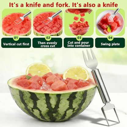 🍉SUMMER FLASH SALE: Buy 2 Get 2 FREE— $7.5EACH🎁2-in-1 Watermelon Cube Cutter
